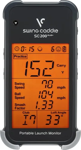 Vista 2 de Voice Caddie - Monitor de lanzamiento portátil Swing Caddie