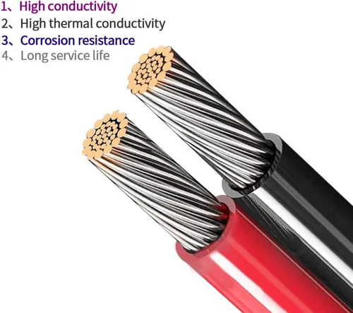 Vista 3 de Enchufe SAE para encendedor de cigarrillos de automóvil, cable SAE para encendedor de cigarrillos, enchufe de encendedor de cigarrillos de 14 AWG 12