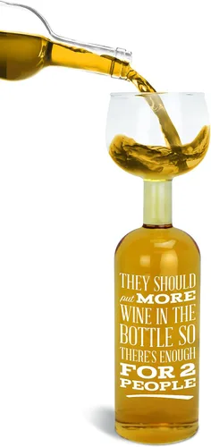 Vista 7 de BigMouth Inc Vaso de vino botella definitivo, con capacidad para una botella completa de 750 mililitros