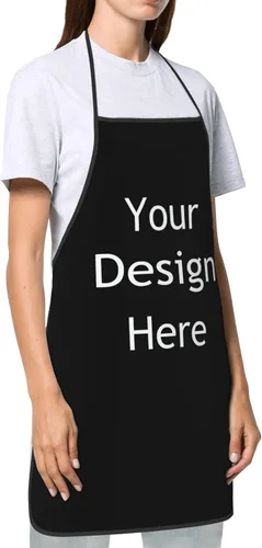 Vista 4 de Delantales personalizados para hombres y mujeres: añade tus divertidos delantales personalizados con regalos con imágenes