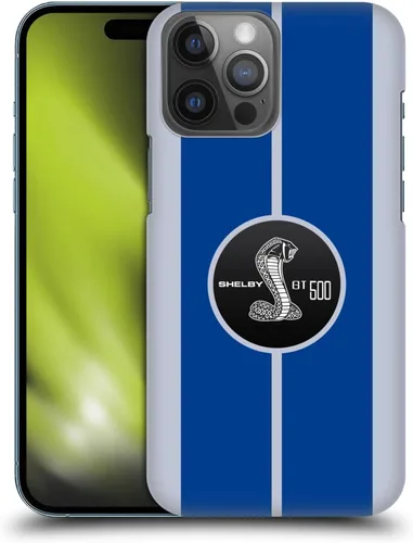 Vista 12 de Head Case Designs Shelby 1965 427 S/C - Carcasa rígida con licencia oficial para automóvil, compatible con Apple iPhone 14 Pro Max
