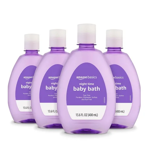 Vista 7 de Amazon Basics Baño nocturno para bebé, ligeramente perfumado, 13.6 onzas líquidas (paquete de 1) (anteriormente Solimo)