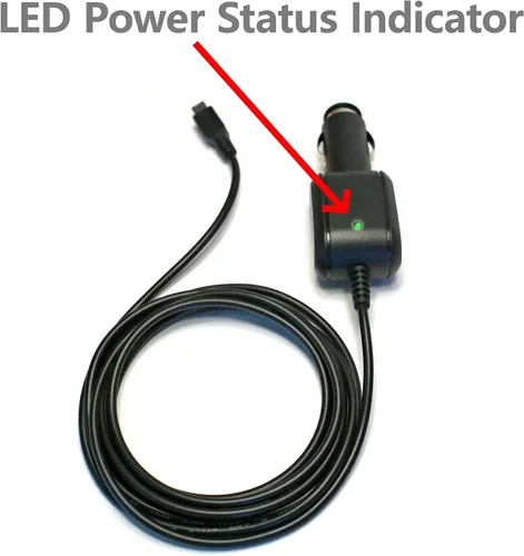 Vista 2 de EDO Tech - Cable cargador de coche mini USB de 10 pies para Uniden Bearcat Radio Scanner BCD160DN BC125AT BC75XLT BCD325P2 BCD436HP Homepatrol-2