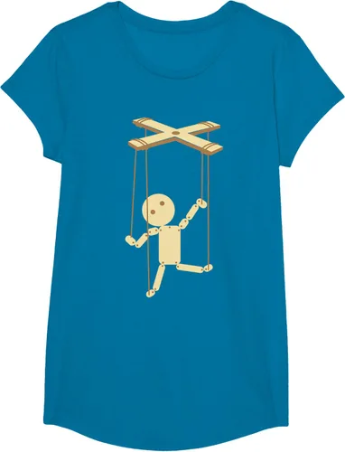 Vista 47 de Puppeteering - Camiseta de marionetas Ventrílocuo de tiriteros, Negro, S