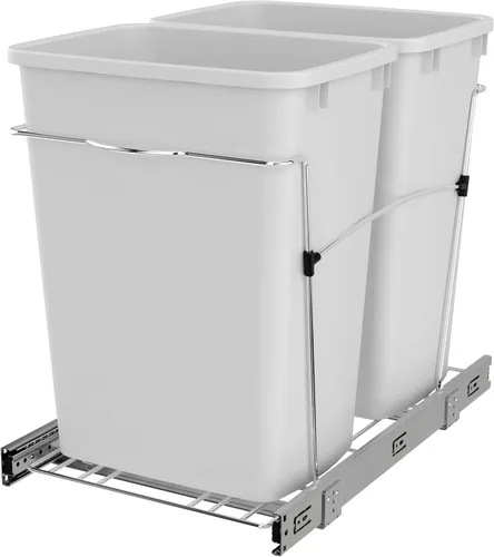 Vista 13 de Cesto de basura doble y extraíble RV V 15KD 18CS de Rev A Shelf