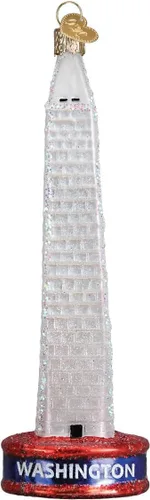 Vista 18 de Old World Christmas - Adorno de bebé blanco de un solo pieza de vidrio soplado para árbol de Navidad, decoración festiva hecha a mano, colección