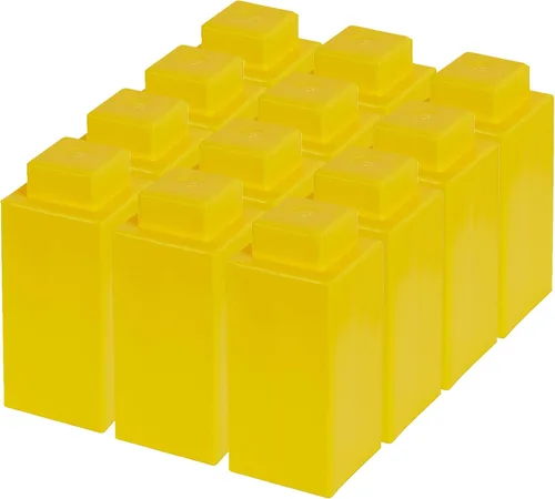 Vista 16 de EverBlock Paquete modular de plástico de tamaño natural de 3 x 3 pulgadas Bloques de construcción gigantes Fácil de conectar y reutilizar Uso