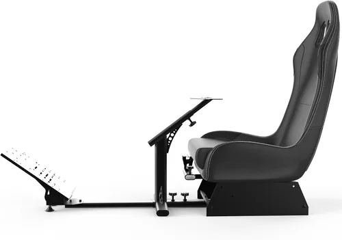 Vista 2 de cirearoa Soporte de rueda de carreras con asiento, silla de juegos, cabina de conducción para todos los Logitech G923 G29 G920 Thrustmaster