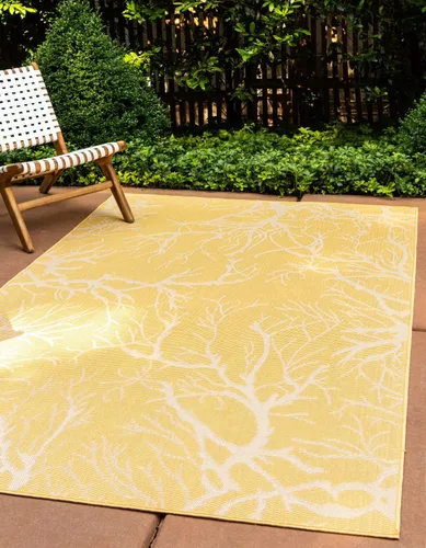 Vista 28 de Unique Loom - Alfombra de centro Café/Beige