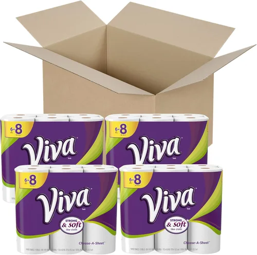 Vista 6 de Viva Toallas de papel, elige un tamaño, rollo grande, 1 unidad