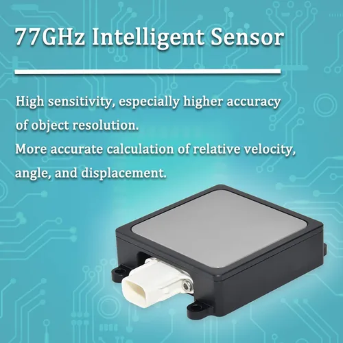 Vista 5 de EWAY Sensor de radar de microondas 77 GHz Detección de puntos ciegos Sistema auxiliar de monitoreo de seguridad automático universal para Lexus
