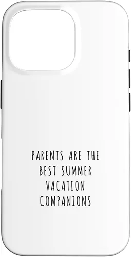 Vista 20 de iPhone 16 Parents are the best summer vacation companions Case