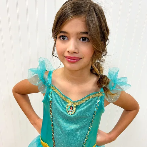 Vista 3 de Disguise Girls Princess Jasmine Costume for Girls, Official Disney Princess Costume Outfitchildrens-costumes