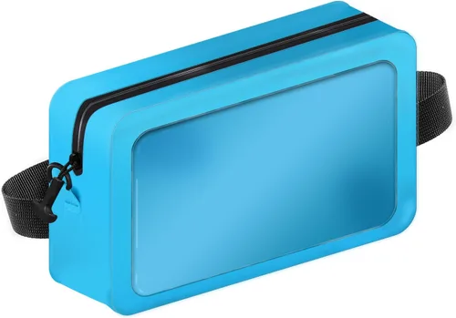 Vista 2 de THURSO SURF - Bolsa seca impermeable con pantalla táctil sensible 1L (azul brillante)