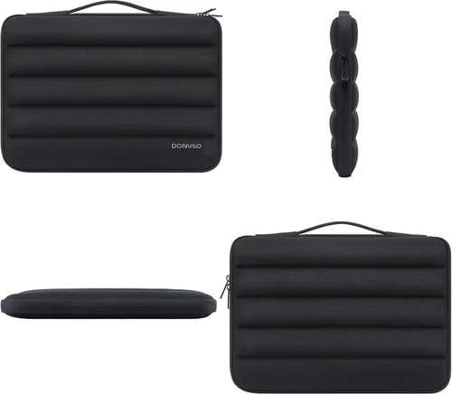 Vista 4 de DOMISO 360 Funda protectora para laptop MacBook Air M5 de 15 pulgadas Negro
