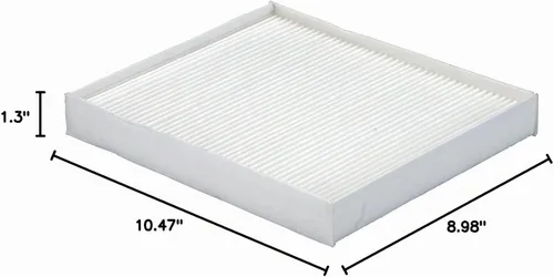 Vista 5 de ECOGARD Filtro de aire de cabina XC10482 para Hyundai Sonata 2015-2019