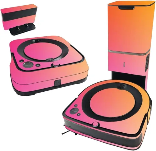 Vista 4 de MightySkins Skin compatible con iRobot Roomba s9+ Vacuum & Braava Jet m6 Bundle – Blue Canyon Cubierta de vinilo duradera y única Fácil
