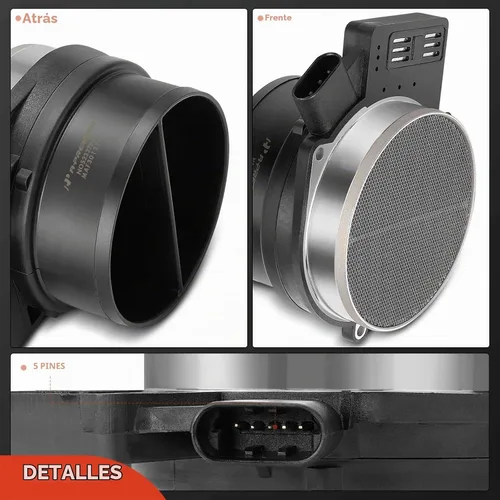 Vista 7 de A-Premium Medidor de sensor de flujo de aire masivo MAF 25318411-6,8Cyl, 4.0 4.2 4.3 4.6 4.8 5.3 5.7 6.0 6.2 6.6 8.1L - Compatible con Chevy, GMC