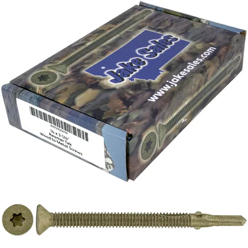 Vista 19 de Tornillos autoperforantes Reamer Tek Torx/Cabeza de estrella de madera a metal de 10x1-5/8 - para plataformas, remolques - cabeza de tornillo T-30