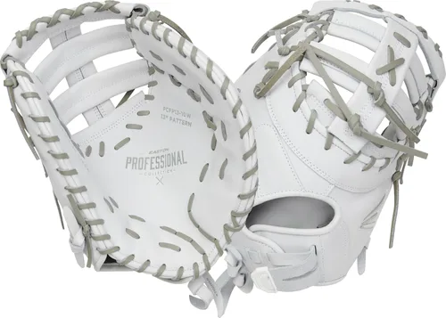 Vista 10 de Easton Professional Collection Fastpitch Softball Glove Bronceado/Negro Web de barra doble de poste único