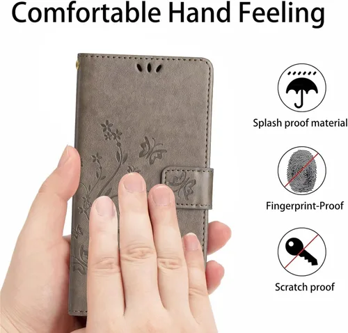 Vista 6 de NB - Funda tipo cartera para iPhone 7 Plus, iPhone 8 Plus, piel sintética, magnética, con función atril y función atril para iPhone 7 Plus, 8 Plus