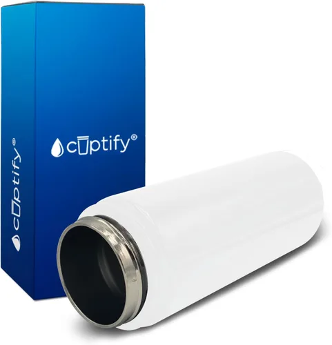 Vista 2 de Cuptify Botella de agua personalizada de unicornio con tapa y funda protectora de silicona, regalo personalizado para niñas que creen en la magia