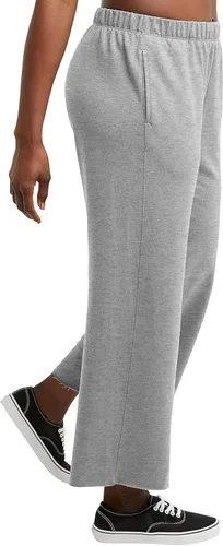 Vista 3 de Hanes Originals - Pantalones cortos de pierna ancha para mujer, pantalones retro ligeros de rizo francés, 25 pulgadas