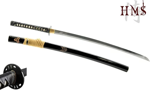 Vista 8 de HMS Hattori Hanzo Iron Tsuba completamente funcional