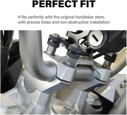 Vista 5 de Abrazadera de manillar de motocicleta para BMW F900R F900XR F850GS para F 850 para GS para ADV para accesorios de aventura, abrazadera elevadora