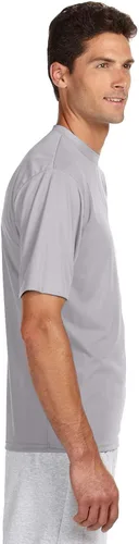 Vista 3 de Camisa de manga corta para hombre, tamaño A4