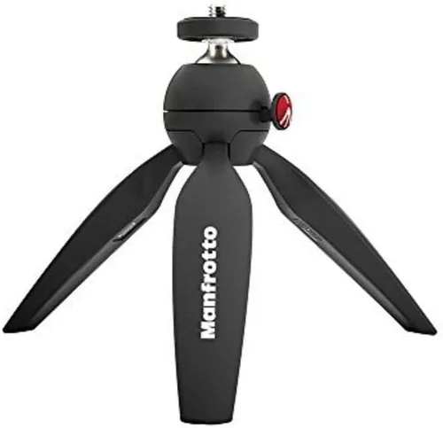 Vista 6 de Manfrotto Mini Trípode con Pinza Universal para Smartphone, Hecho en Italia, para iPhone con o sin Estuche, CSC, Vlogging, Videografía