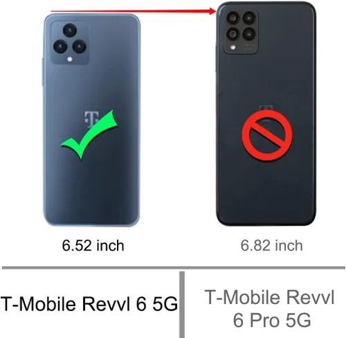 Vista 2 de Osophter Funda para T-Mobile Revvl 6 5G con 2 unids Protector de pantalla Absorción de golpes Flexible TPU Caucho Protector de teléfono celular