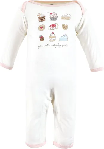 Vista 3 de Hudson Baby Enterizos de algodón para niñas bebés