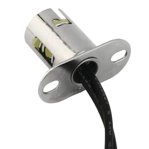Vista 4 de 2 unidades BAY15D 1157 Sujetador del enchufe de bombilla LED con conector de cable para coche, camioneta