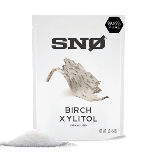 Vista 9 de SNØ Edulcorante de xilitol de abedul puro, bolsa resellable de 5 libras