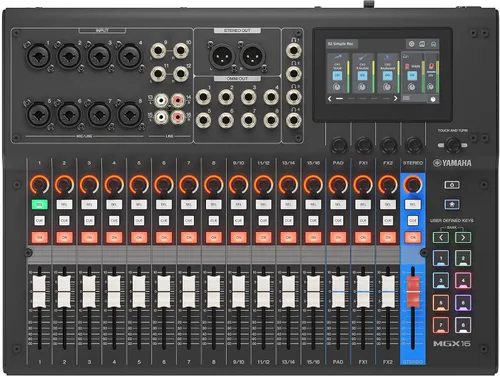 Vista 7 de Mezclador estéreo compacto de 6 entradas Yamaha MG06