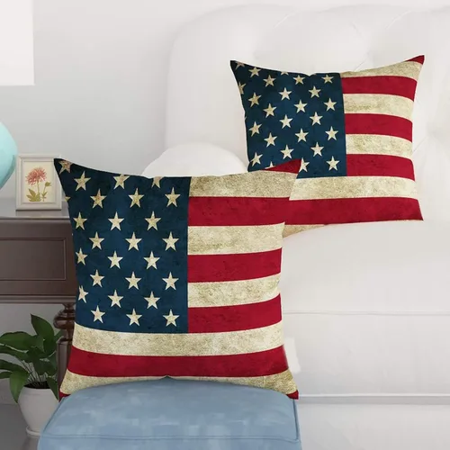Vista 2 de Juego de 2 fundas de almohada decorativas cuadradas para decoración del hogar, fundas de almohada de 14 x 14 pulgadas para sofá, dormitorio
