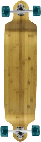 Vista 2 de TGM Skateboards Down Drop Bamboo Longboard - 7.087 in Camiones ABEC 7 Rodamientos 2.992 in 80a Ruedas
