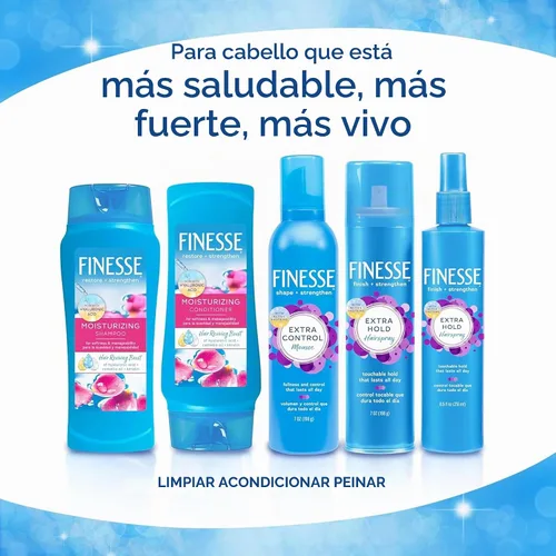 Vista 5 de Champú hidratante Finesse, 13 onzas (paquete de 6)