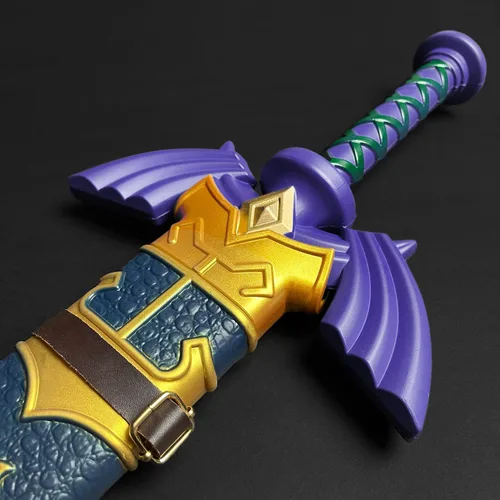 Vista 4 de Espada de espuma Heroic Master de 37 pulgadas con funda de plástico para cosplay, LARP, disfraz de Halloween y exhibición