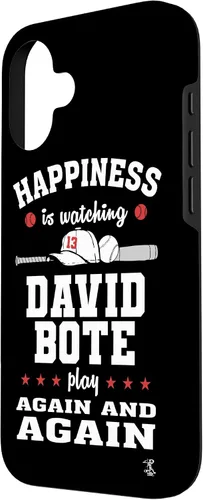 Vista 2 de iPhone 16 David Bote Happiness is Watching Gameday Case
