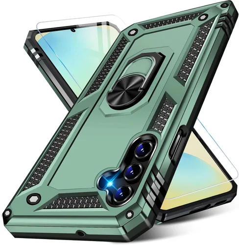 Vista 16 de Funda para Samsung Galaxy S21 5G resistente con protector de pantalla integrado, armadura dura, funda anticaída militar para Samsung S21 5G 6.2 2021