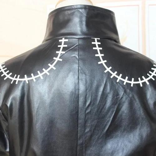 Vista 5 de My Hero Academia - Disfraz de cosplay de Dabi para cosplay, chaqueta negra, uniforme de Halloween