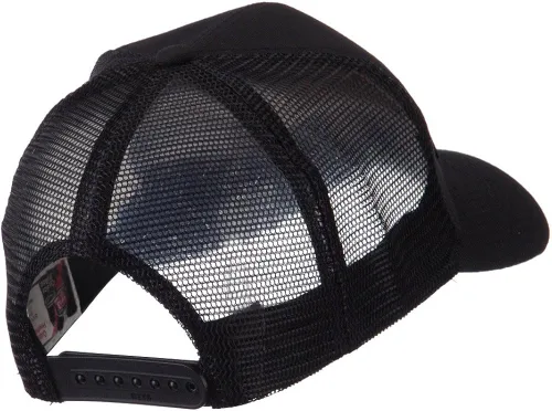 Vista 3 de e4Hats.com ETC - Gorra de malla bordada militar