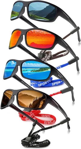 Vista 7 de Correas de gafas para deportes, soporte para gafas de sol para hombres, mujeres y niños, retenedores de gafas para deportes, viajes y uso diario