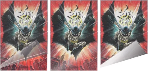 Vista 3 de Batman - DC Comics Poster (Attack - Bats) (Size: 24" x 36") (Laminated Poster)