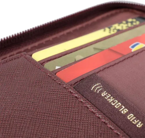 Vista 5 de TOTTO Cartera de licencia para adultos unisex Berry Única