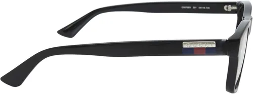 Vista 3 de Gucci Gucci-Logo GG0768O 001 - Lentes para hombre montura óptica de borde completo color negro 2126in Negro Transparente Negro