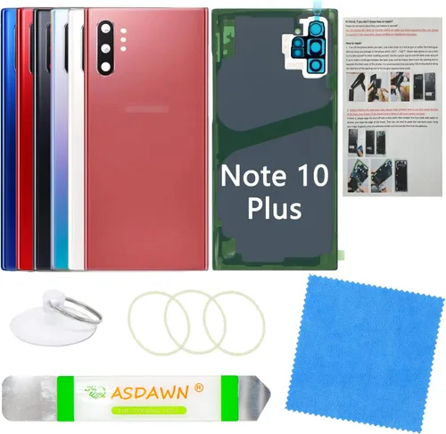 Vista 67 de Para Galaxy Note 8 SM-N950 All Carriers Reemplazo de cristal del panel Cinta preinstalada + lente de cámara preinstalada + kit de herramientas