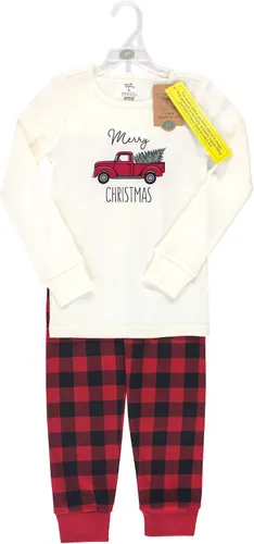 Vista 3 de Touched by Nature Unisex Baby Holiday Pajamas